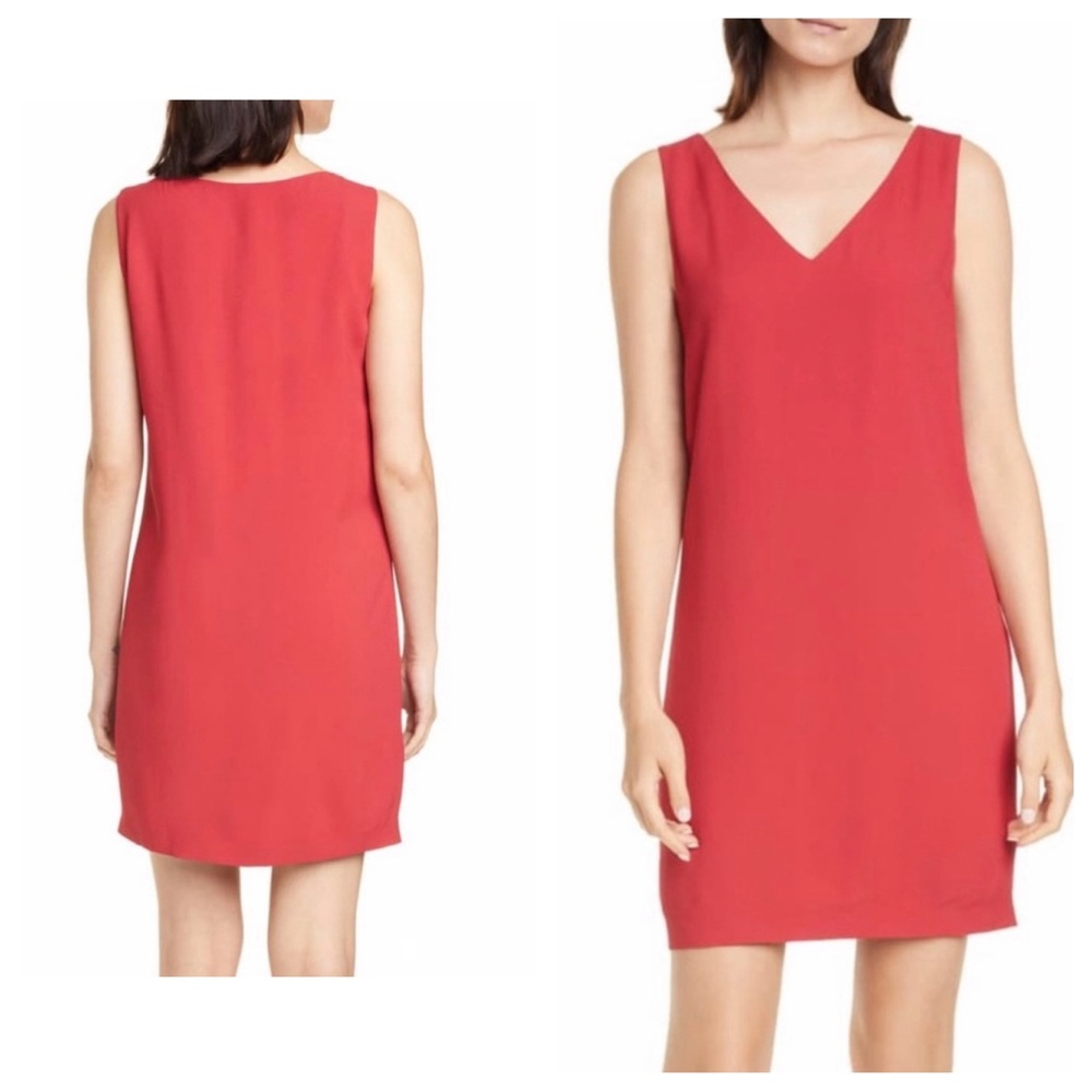 NWT Theory Rosina Crepe Shift Dress